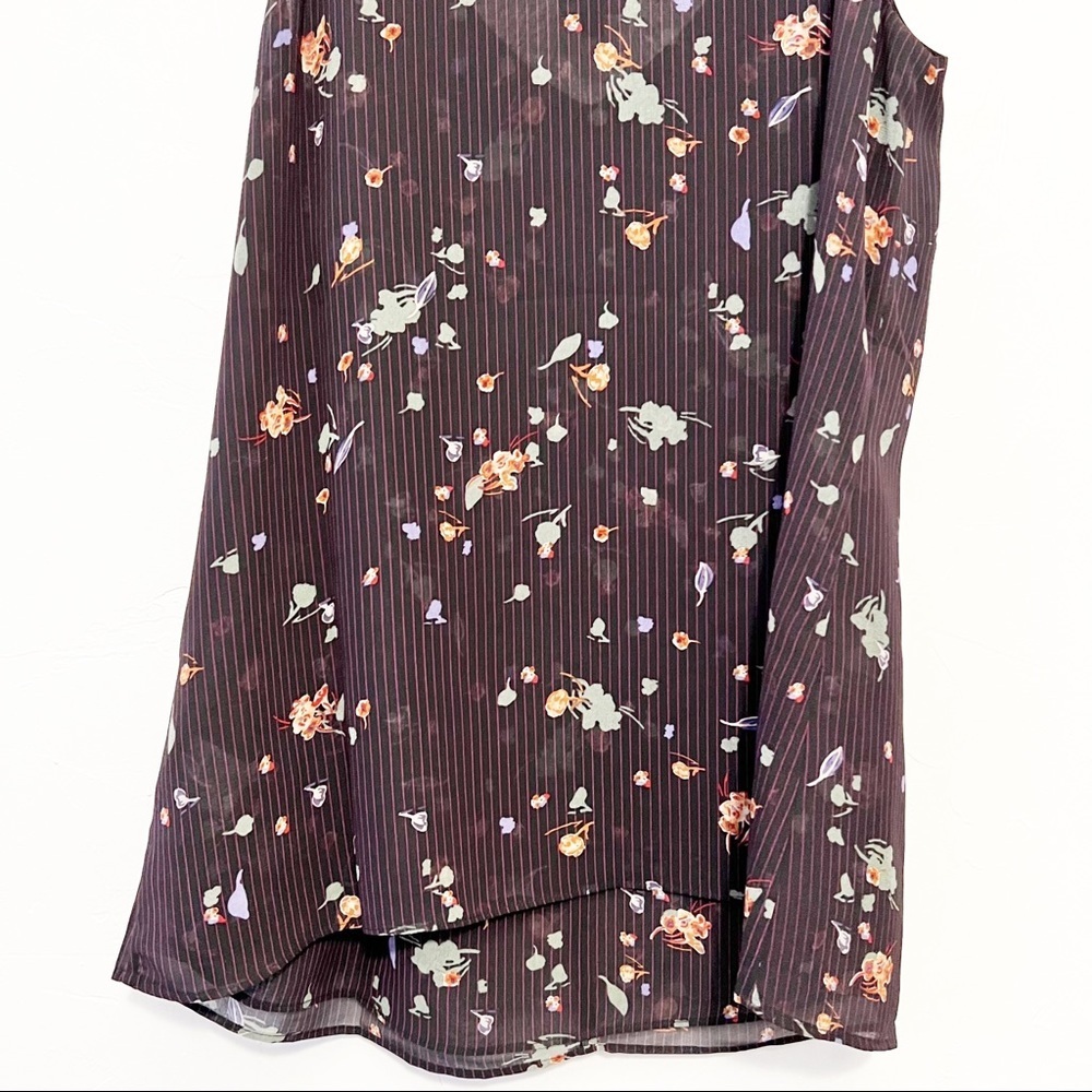 CAbi #3607 Pinstripe Floral Cami medium - Picture 6 of 11